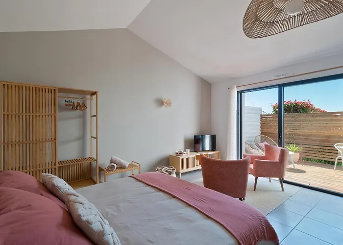 Cocon Enea Bidart, Terrasse Et Parking شقة بيدار